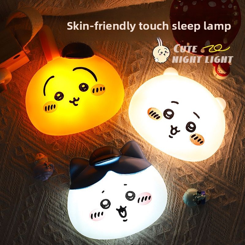 Room Decor Lighting Lamp - 귀여운 만화 탭 라이트 하치와레 우사기