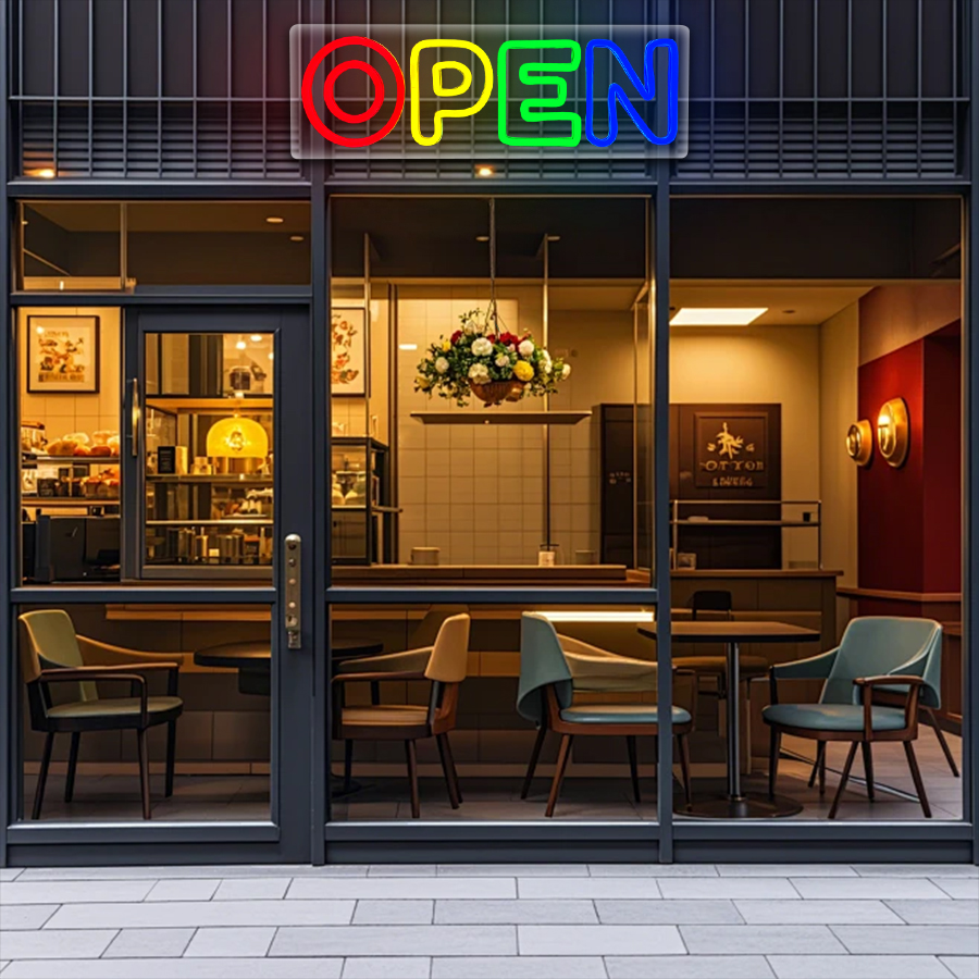 오픈 LED 네온사인 조명 영업시간 표시, 카페, 바, - Decor Lighting Opening Hours 리뷰 및 가격