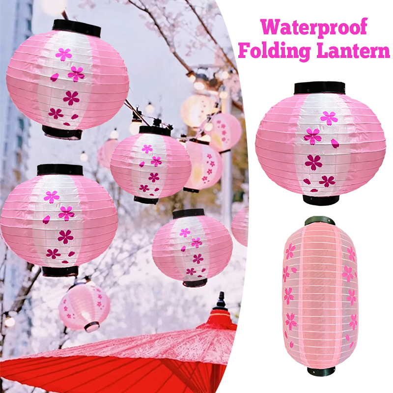 방수 벚꽃 등불 핑크 일본 스타일 야외 장식 축제 파티 - Japanese Lighting Decor 리뷰 및 가격