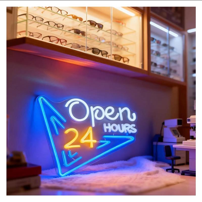 24시간 영업 네온사인 USB 전원 LED 조명 바,  - Decor Lighting Opening Hours 리뷰 및 가격