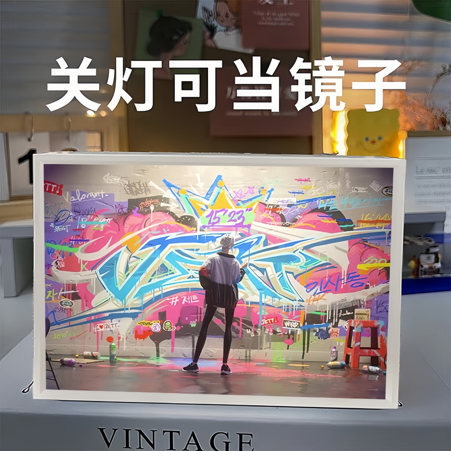 2026 새로운 창의적인 그림 작품 계약서 아크릴 룸  - Lighting Room Decor Items 리뷰 및 가격