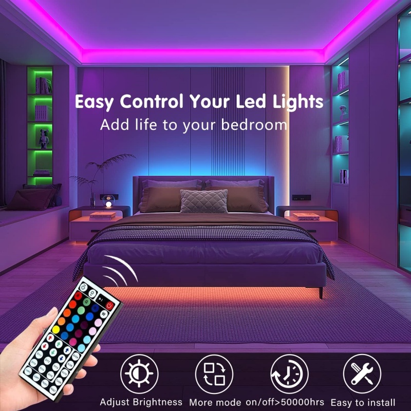 DC 5V USB LED 스트립 라이트 앱 제어 색상  - Room Decor Lighting Lamp 리뷰 및 가격