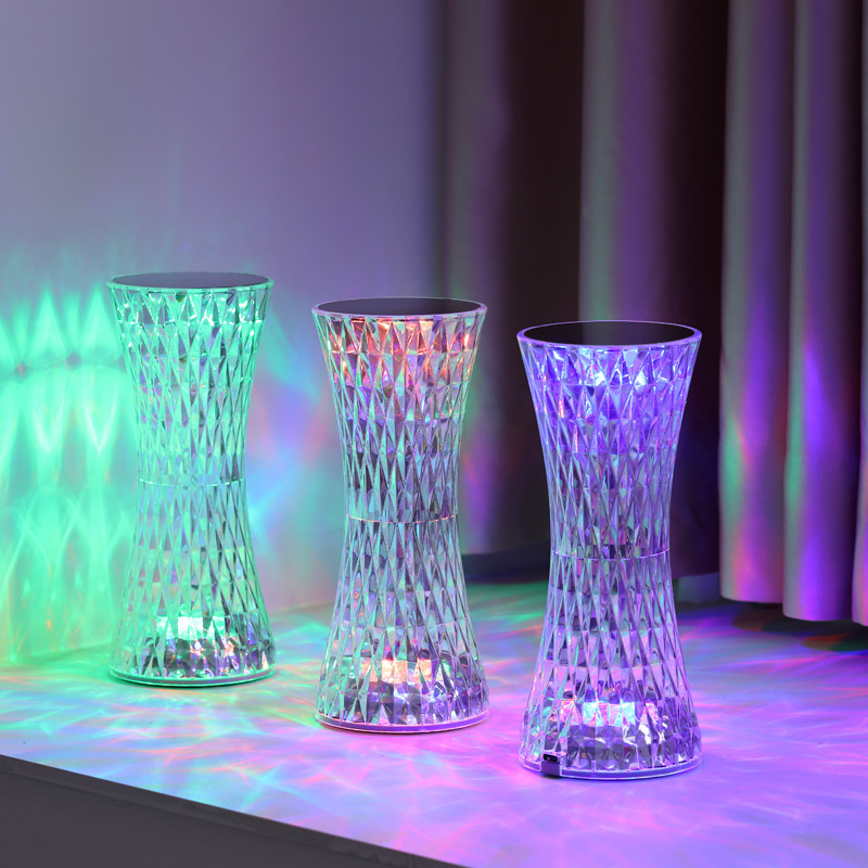 크리스탈 침대 옆 테이블 램프 크리스마스 아크릴 장식  - Room Decor Lighting Lamp 리뷰 및 가격