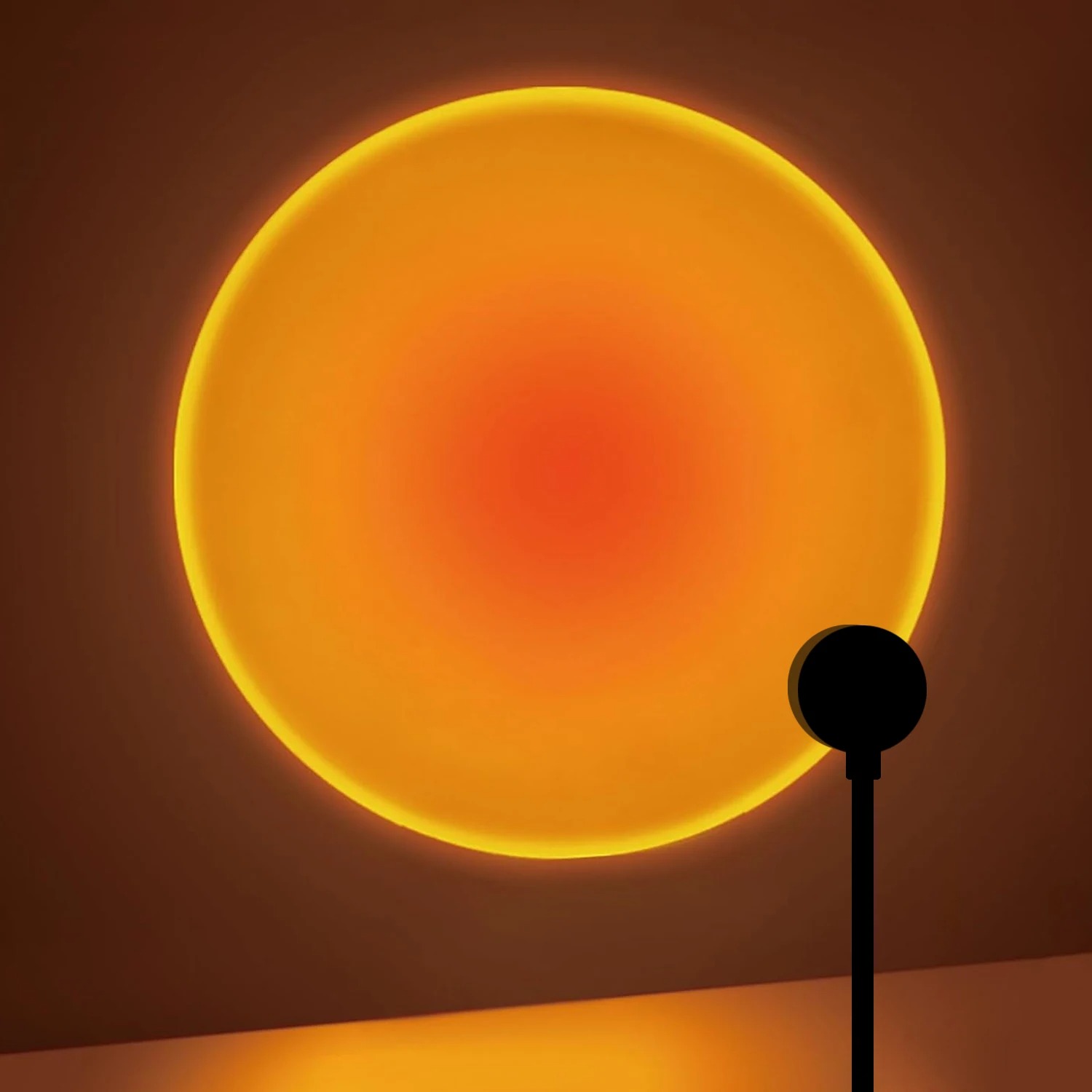 1pc USB 일몰 프로젝션 램프, 가정 장식 분위기  - Sunset Lamp Projection 리뷰 및 가격