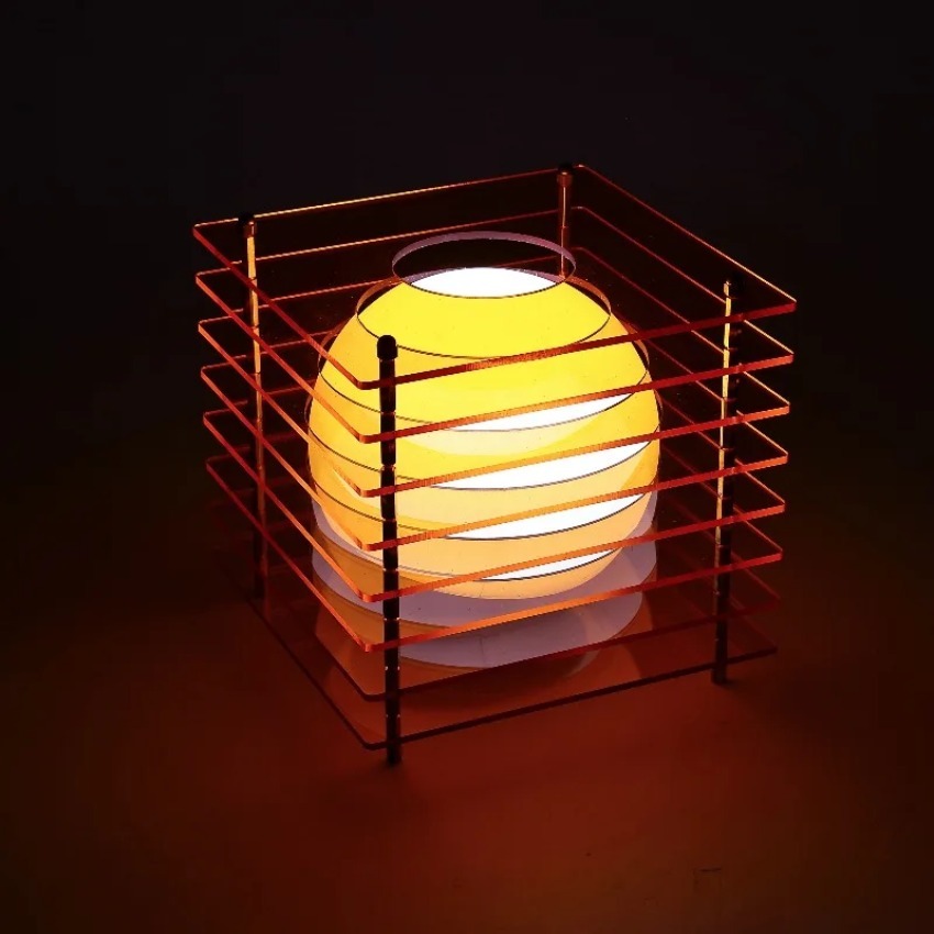 DIY 아크릴 천층 램프 달 램프 데스크탑 장식 서스펜 - Room Decor Lighting Lamp 리뷰 및 가격