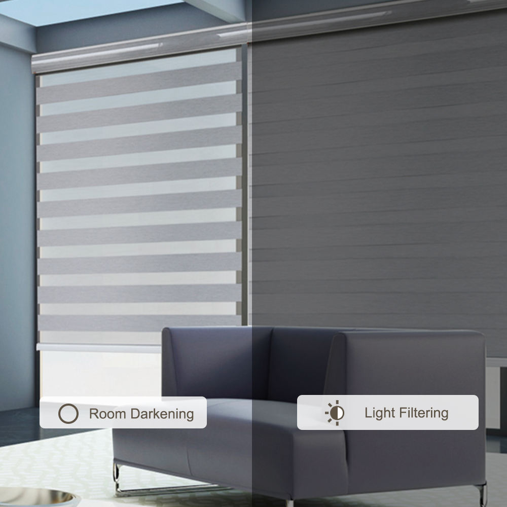 맞춤형 사이즈 윈도우 블라인드, 빛 차단 지브라 블라인 - Decor Lighting Sg 리뷰 및 가격