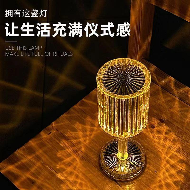 모던 럭셔리 크리스탈 테이블 램프 창의적인 금속 프레임 - Lighting Home Decor Ideas 리뷰 및 가격