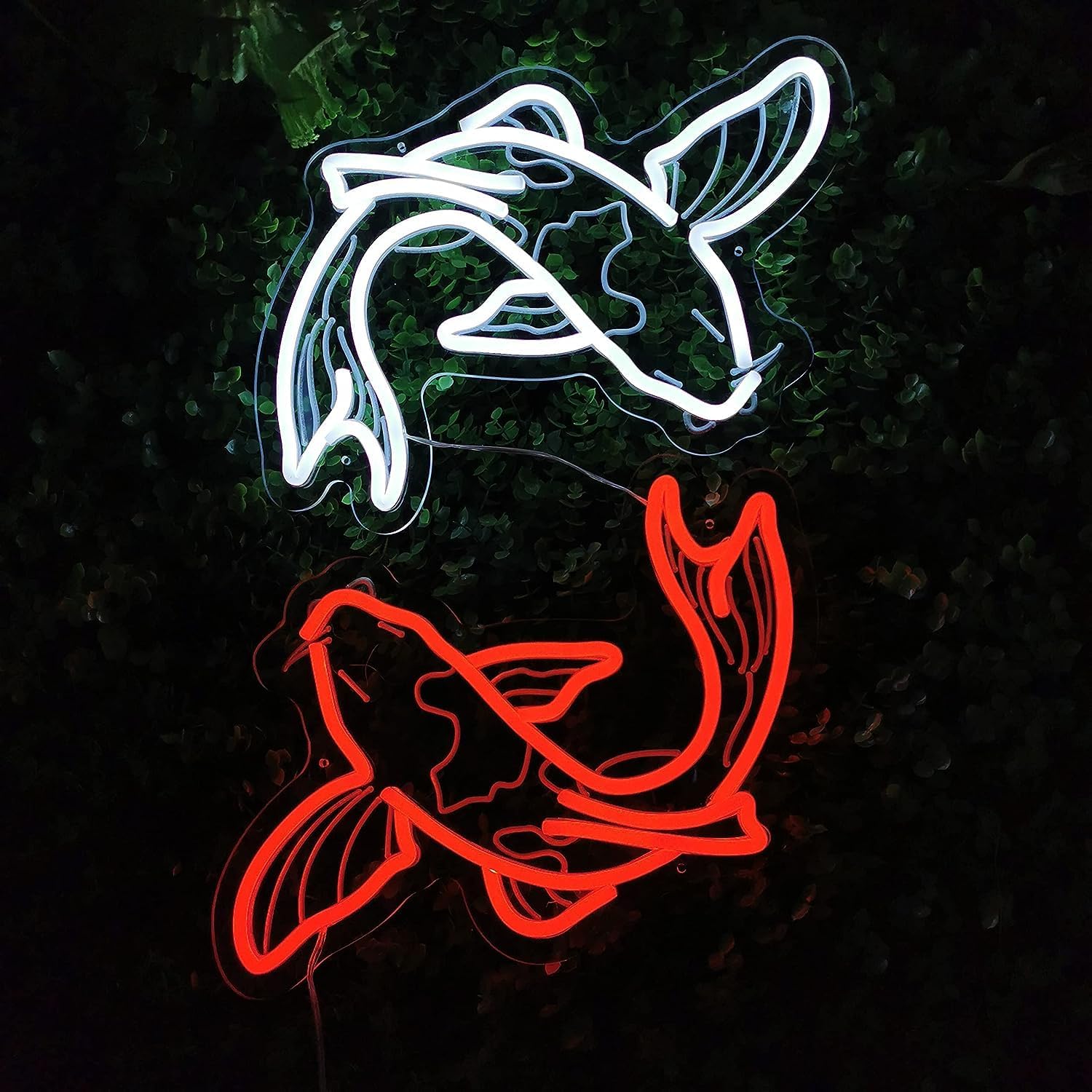 코이 물고기 네온사인 USB LED 네온 조명 거실 침 - Japanese Lighting Decor 리뷰 및 가격