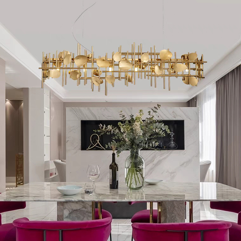 디자이너 데코 아이디어 기하학적 라인 펜던트 조명 LE - Lighting Home Decor Ideas 리뷰 및 가격