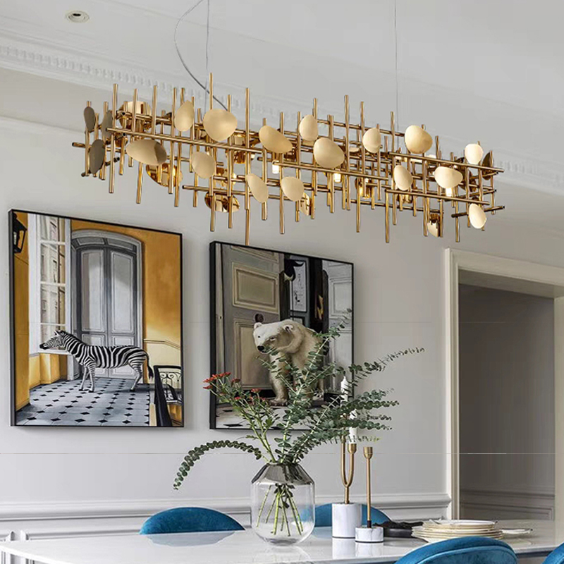 디자이너 데코 아이디어 기하학적 라인 펜던트 조명 LE - Lighting Home Decor Ideas 리뷰 및 가격