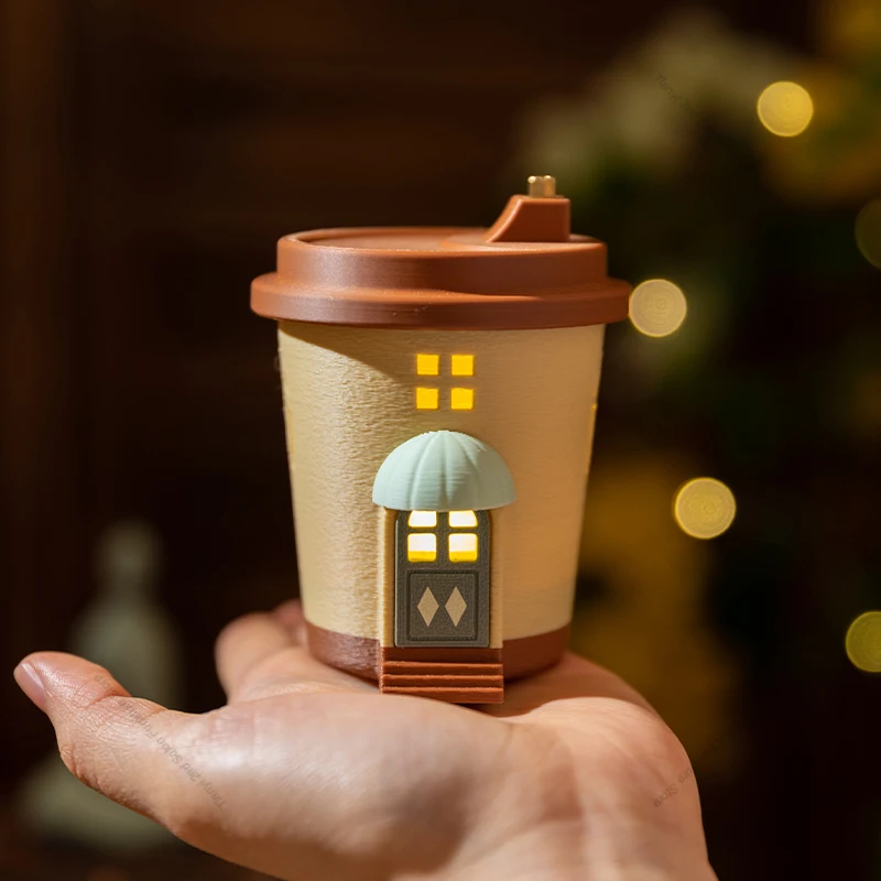 ​ ​ 빈티지 아메리칸 커피 머그잔 야간 조명, 향꽂이 - Lighting Home Decor Ideas 리뷰 및 가격