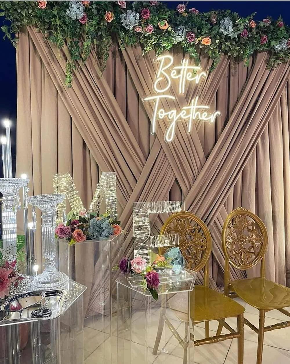 Better Together 네온 사인 USB 디밍이  - Lighting Decoration For Wedding 리뷰 및 가격