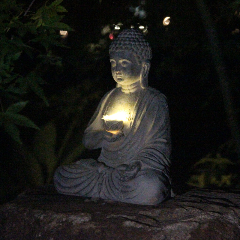 수지 태양 부처님 동상 조각 정원 장식 조명 선 아시아 - Japanese Lighting Decor 리뷰 및 가격