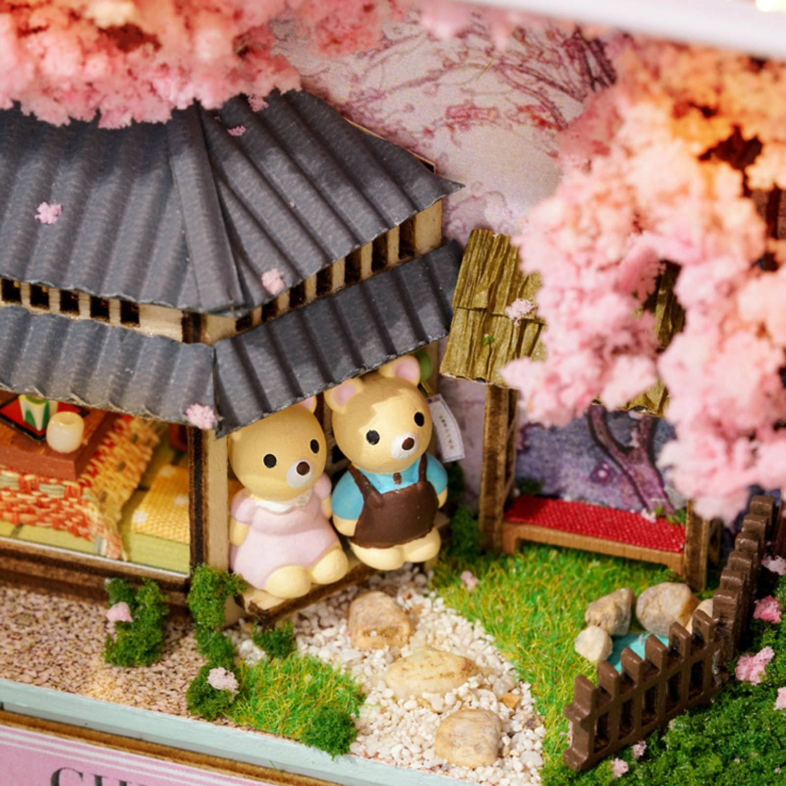 박스 극장 모델 선물 아이디어 DIY 인형의 집 키트  - Lighting Home Decor Ideas 리뷰 및 가격
