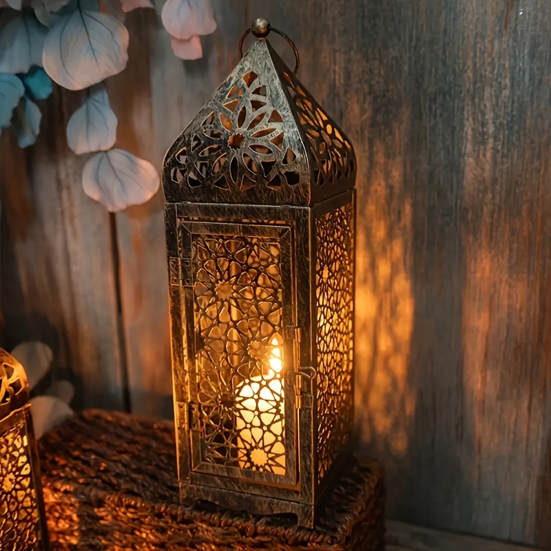 중동 아랍풍 메탈 빈티지 풍등 랜턴 캔들 홀더 홈데코  - Lighting Home Decor Ideas 리뷰 및 가격