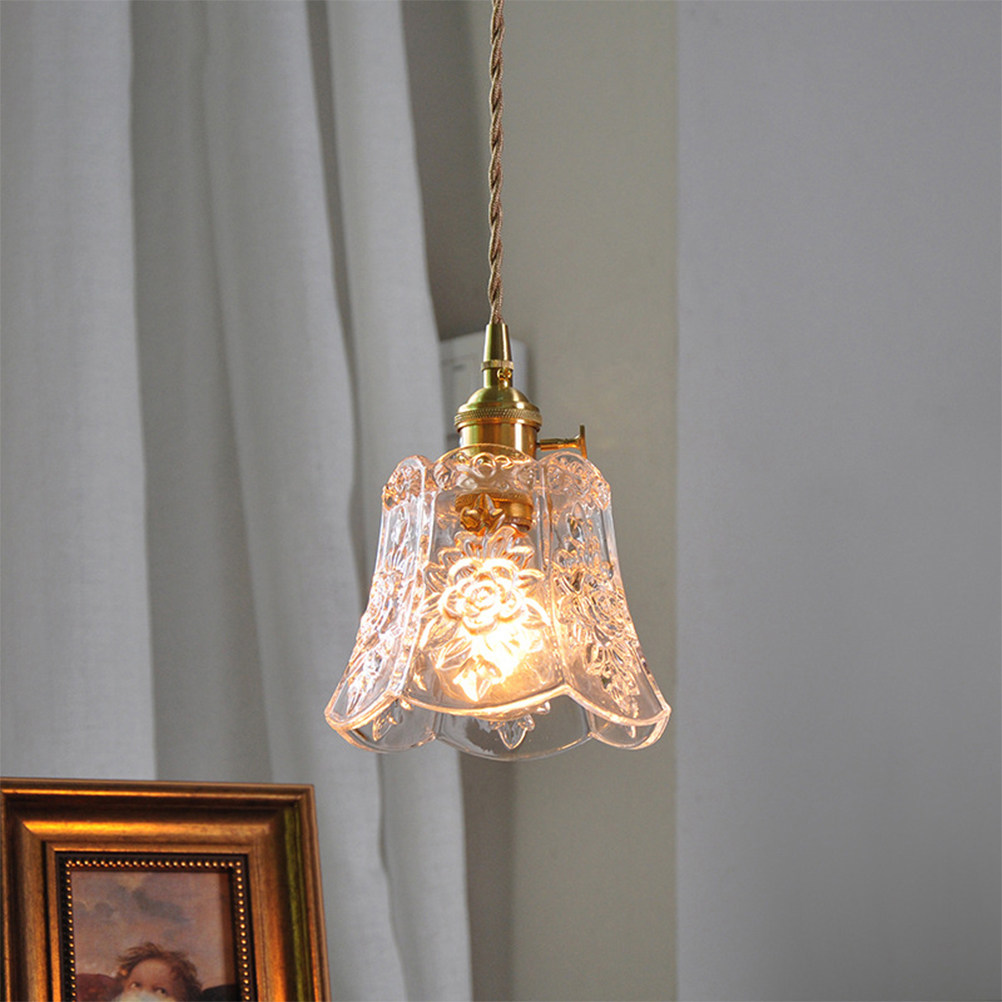 레트로 유리 펜던트 조명, 우아한 골드 샹들리에, 거실 - Lighting Home Decor Ideas 리뷰 및 가격