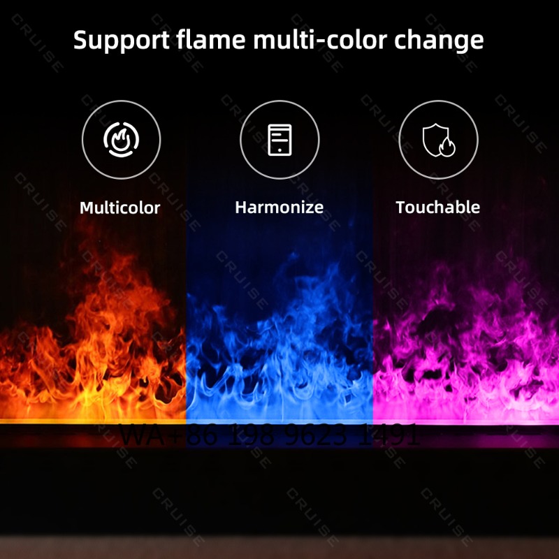 LED 조명 리모컨 3D 스팀 분무 벽난로 RGB 멀티 - Lighting Decoration For Wedding 리뷰 및 가격