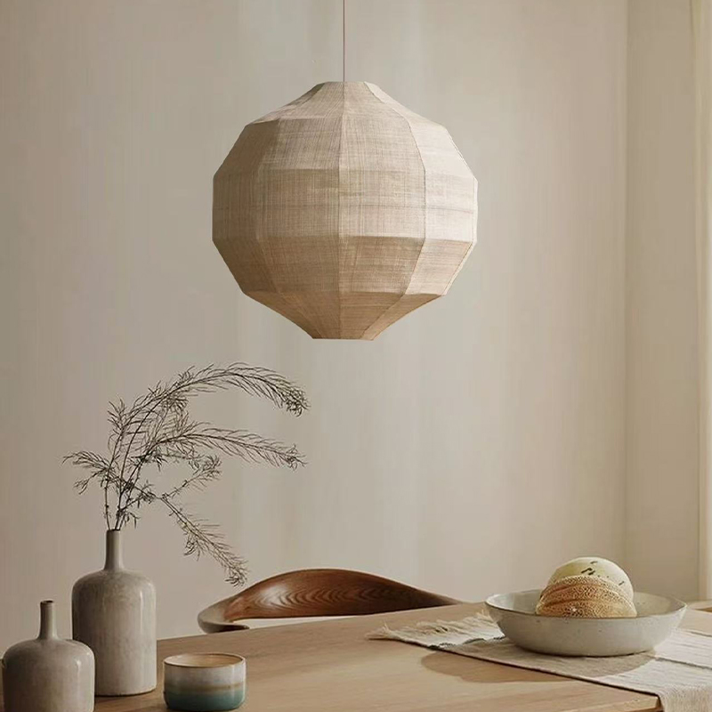 일본 와비사비 패브릭 E27 펜던트 라이트 거실 식당  - Japanese Lighting Decor 리뷰 및 가격